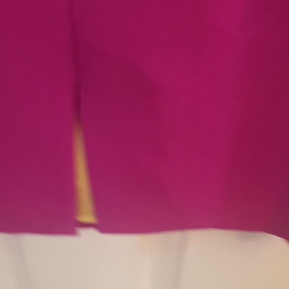 Marc New York Women's Pink Fuchsia Belted Sheath Dress Size 2 - Picture 13 of 14